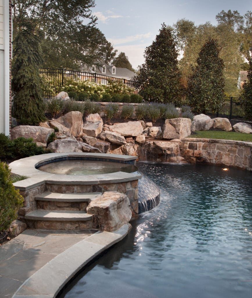 herdon va spa & waterfall