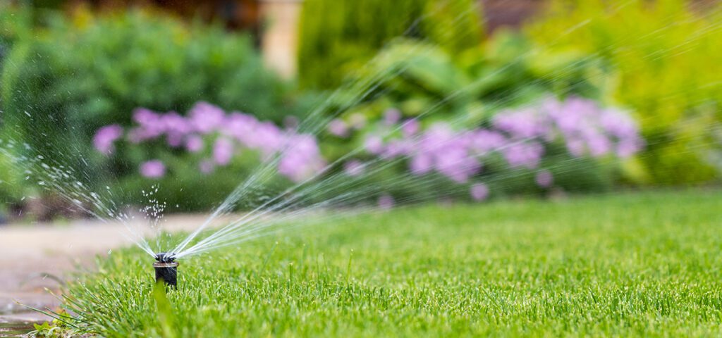 lawn sprinkler system nozzle