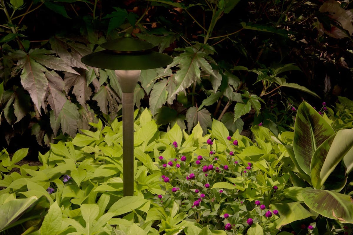 LED outdoor lights preserve true color