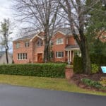 BEFORE front approach to McLean home