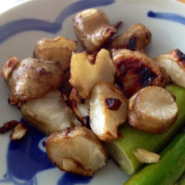 oven roasted sun chokes from jerusalem artichoke