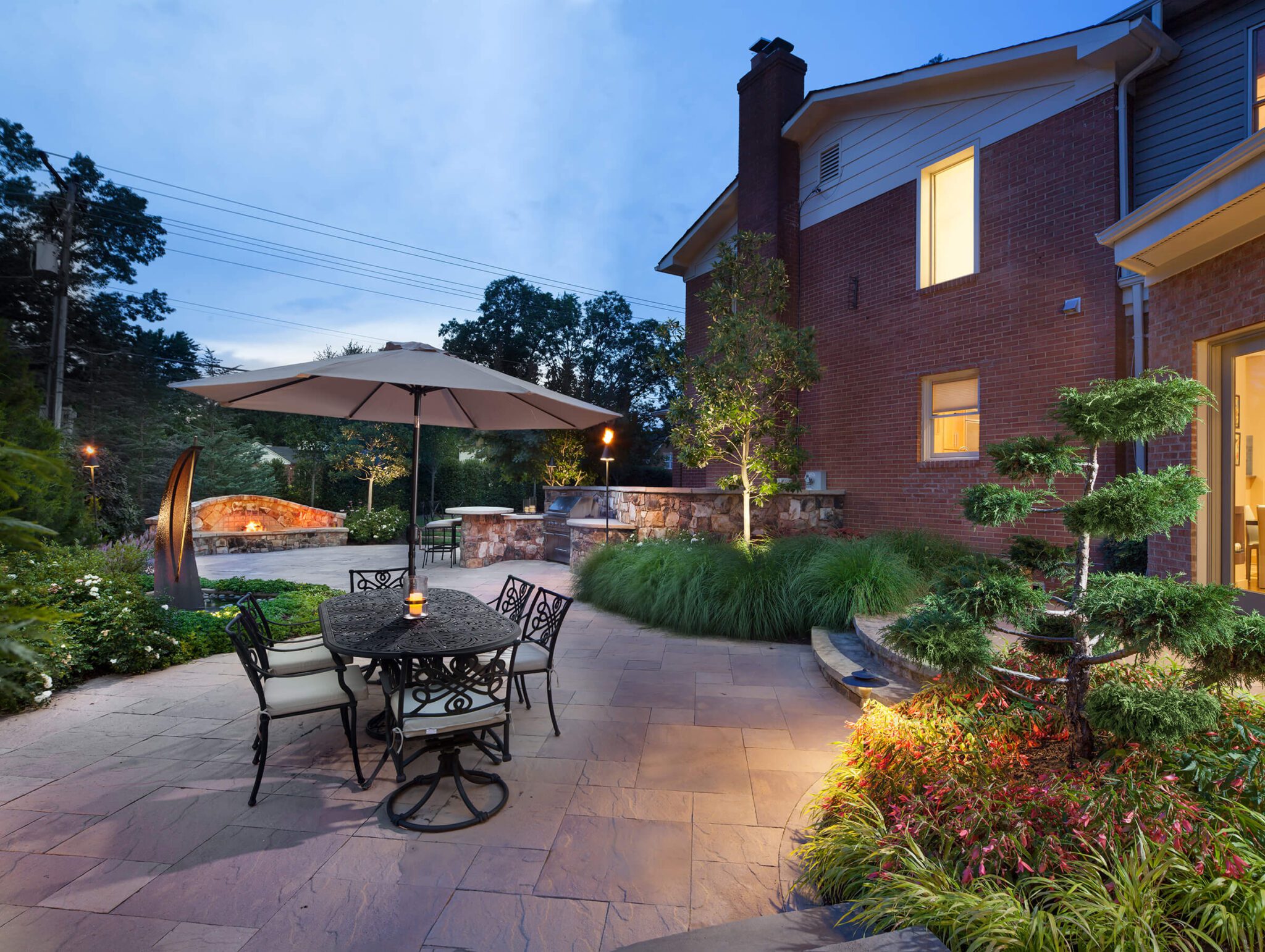 McLean VA backyard patio design transformation