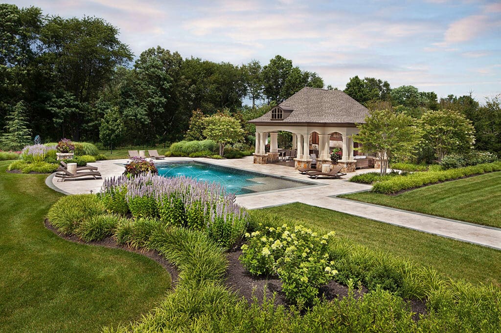raised-beds-adorn-pool-house