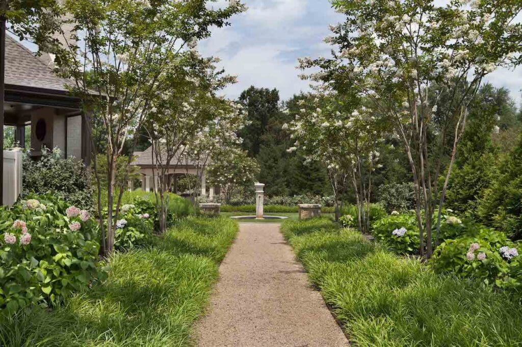 myrtle-allee-frames-view-garden-fountain
