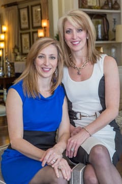 Lori DuVal and Julie Hoffmann of L&L Interiors