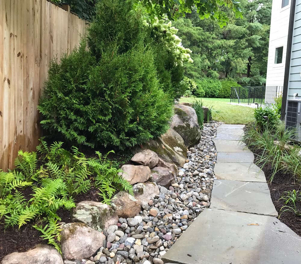 sideyard landscaping design