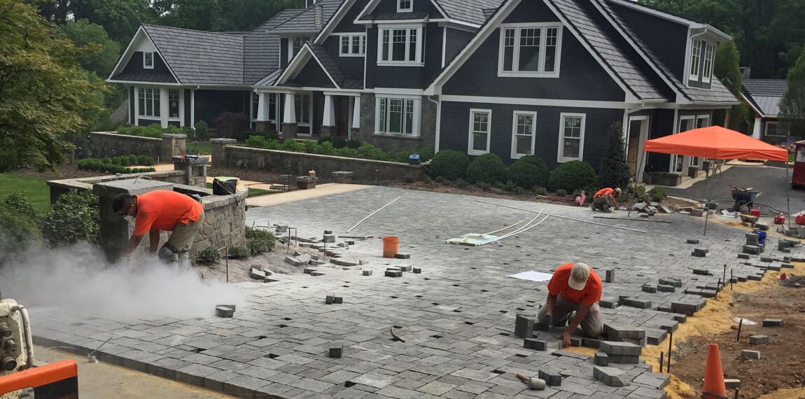 driveway construction in Oakton VA