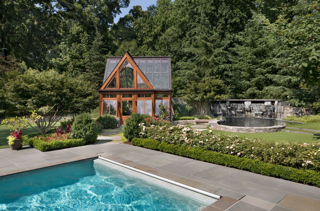 greenhouse and weeping wall McLean Va