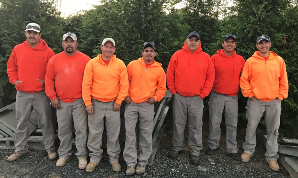 the Surrounds H-2B seasonal crew